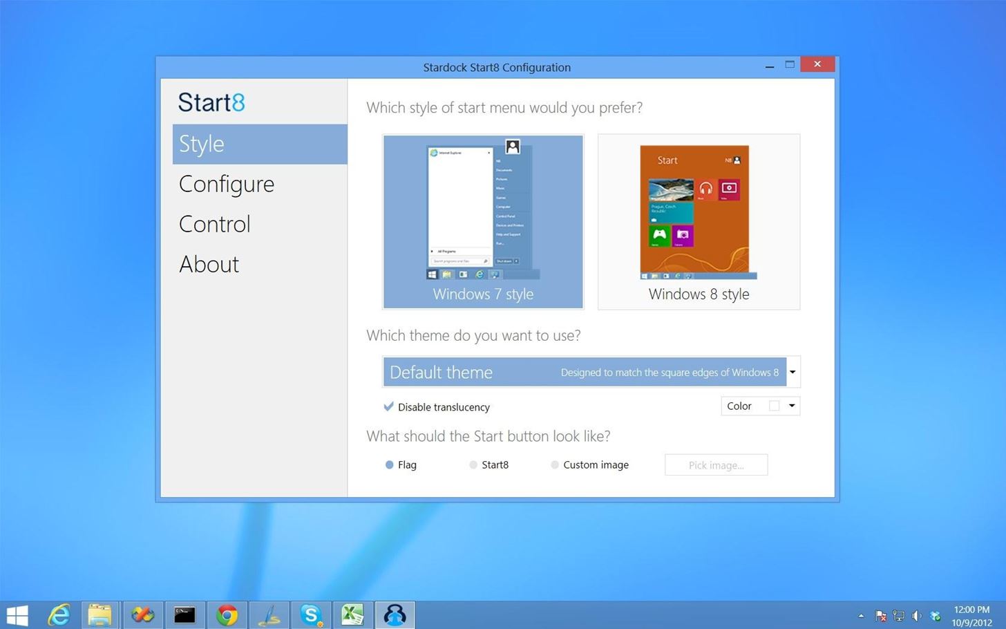 Windows 7 shell for windows 10